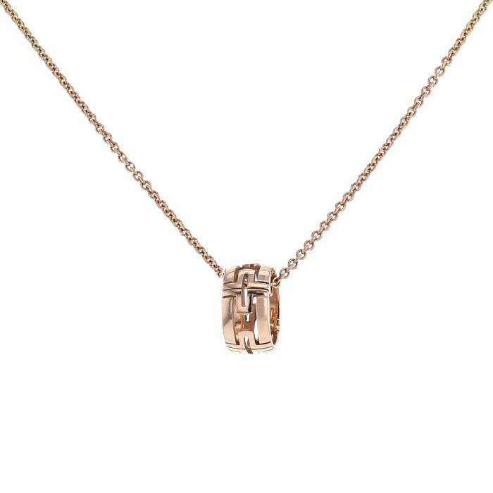 [Opulent Aurora]PARENTESI NECKLACE PINK GOLD