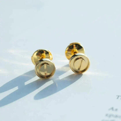 [Opulent Aurora]LOVE EARRINGS GOLD 10MM