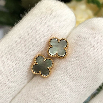 [Opulent Aurora]CLOVER MINI GOLD EARRINGS