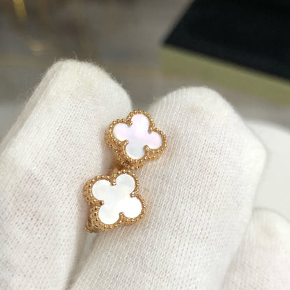 [Opulent Aurora]CLOVER MINI GOLD EARRINGS