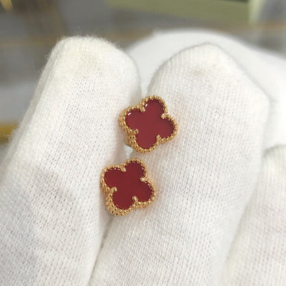 [Opulent Aurora]CLOVER MINI GOLD EARRINGS