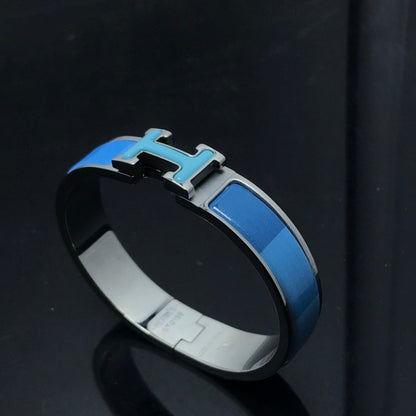 [Opulent Aurora]H BRACELET BLUE RAINBOW CERAMIC