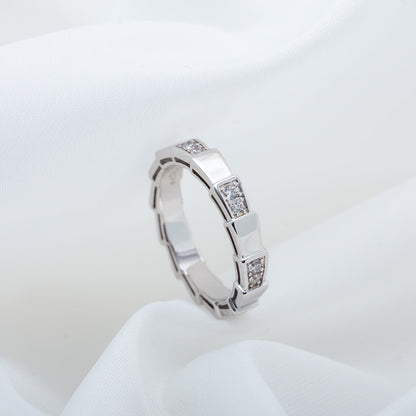 [Opulent Aurora]SERPENTI RING SILVER  3MM