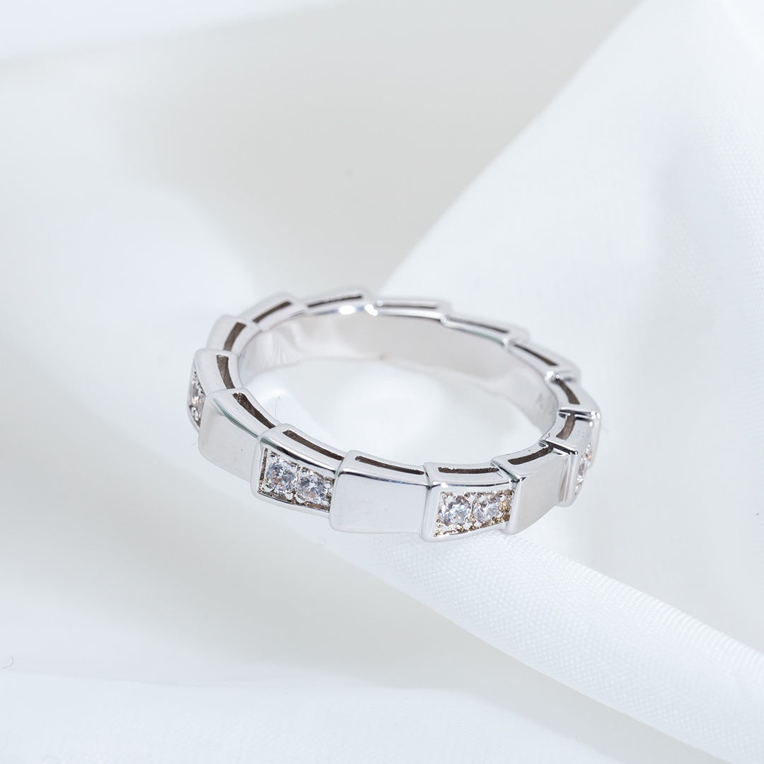 [Opulent Aurora]SERPENTI RING SILVER  3MM