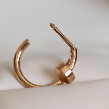 [Opulent Aurora]JUSTE EARRINGS PINK GOLD