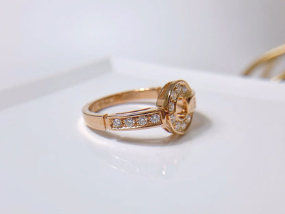 [Opulent Aurora]DREAM RING DIAMOND PINK GOLD