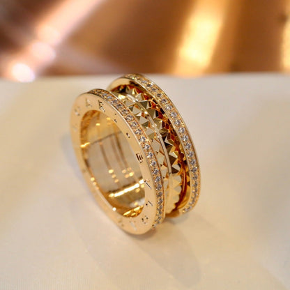 [Opulent Aurora]ZERO 1 GOLD DIAMOND RING