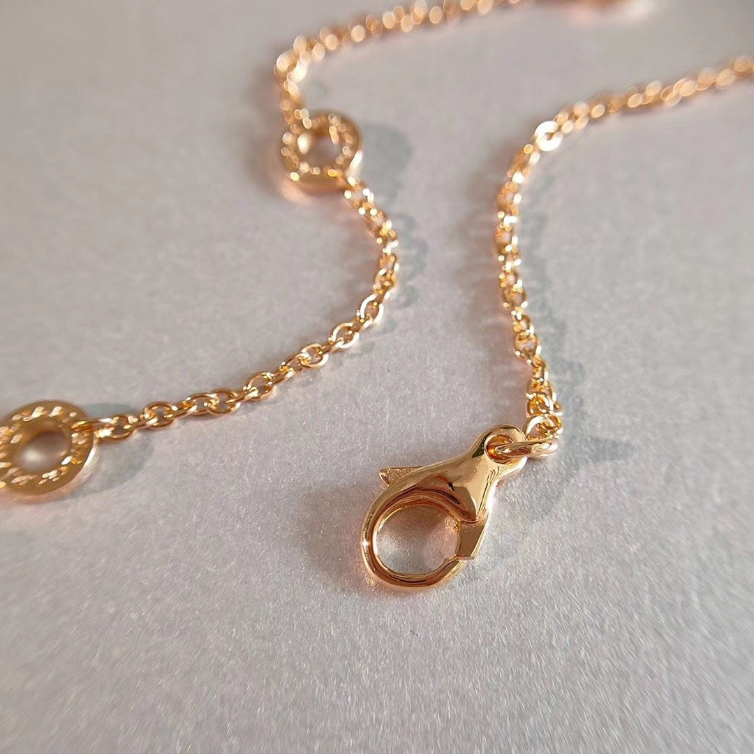 [Opulent Aurora]ZERO 1 NECKLACE PINK GOLD