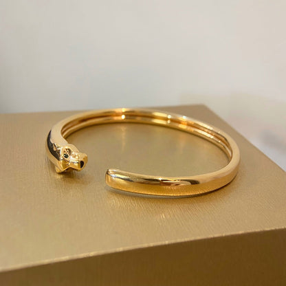 [Opulent Aurora]PANTHERE GOLD OPEN BRACELET