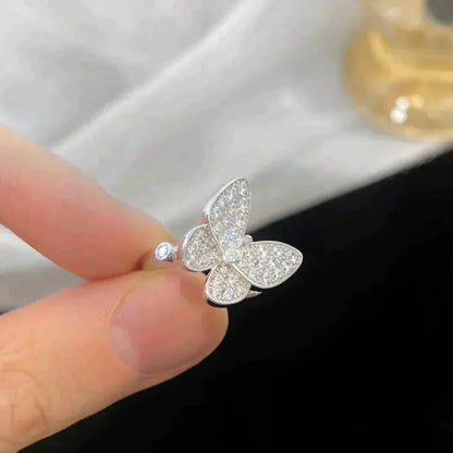 [Opulent Aurora]BUTTERFLY DIAMOND RING