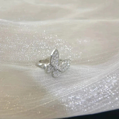 [Opulent Aurora]BUTTERFLY DIAMOND RING