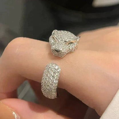 [Opulent Aurora]PANTHERE 5.5MM ALL DIAMOND RING