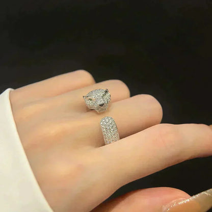 [Opulent Aurora]PANTHERE 5.5MM ALL DIAMOND RING