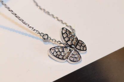 [Opulent Aurora]BUTTERFLY DIAMOND NECKLACE