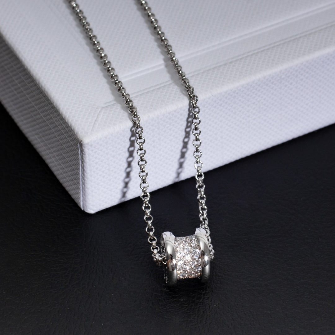 [Opulent Aurora]ZERO 1 SILVER DIAMOND NECKLACE