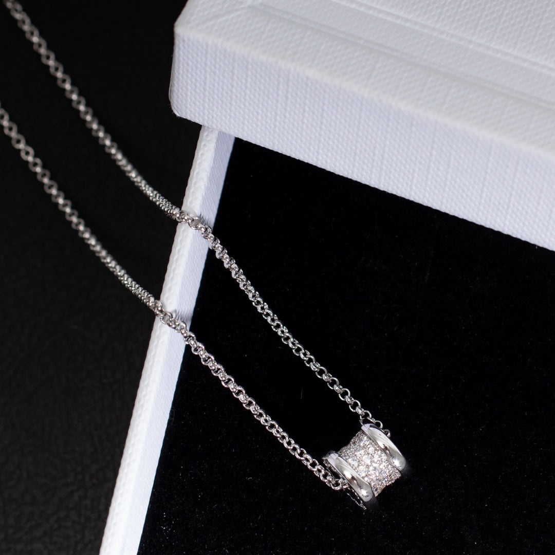 [Opulent Aurora]ZERO 1 SILVER DIAMOND NECKLACE