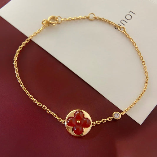 [Opulent Aurora]SUN PEDANT CARNELIAN BRACELET