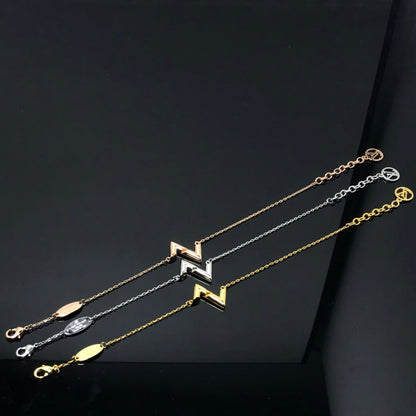 [Opulent Aurora]VOLT LV LOGO BRACELET