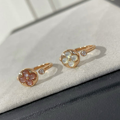 [Opulent Aurora]SUN 1 DIAMOND PINK MOP RING