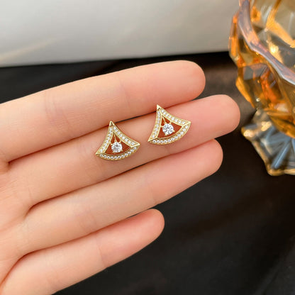 [Opulent Aurora]DREAM MINI DIAMOND STUD EARRINGS