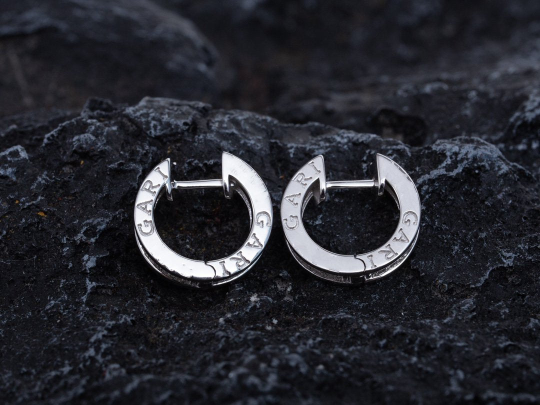 [Opulent Aurora]ZERO 1 MINI SILVER DIAMOND EARRINGS