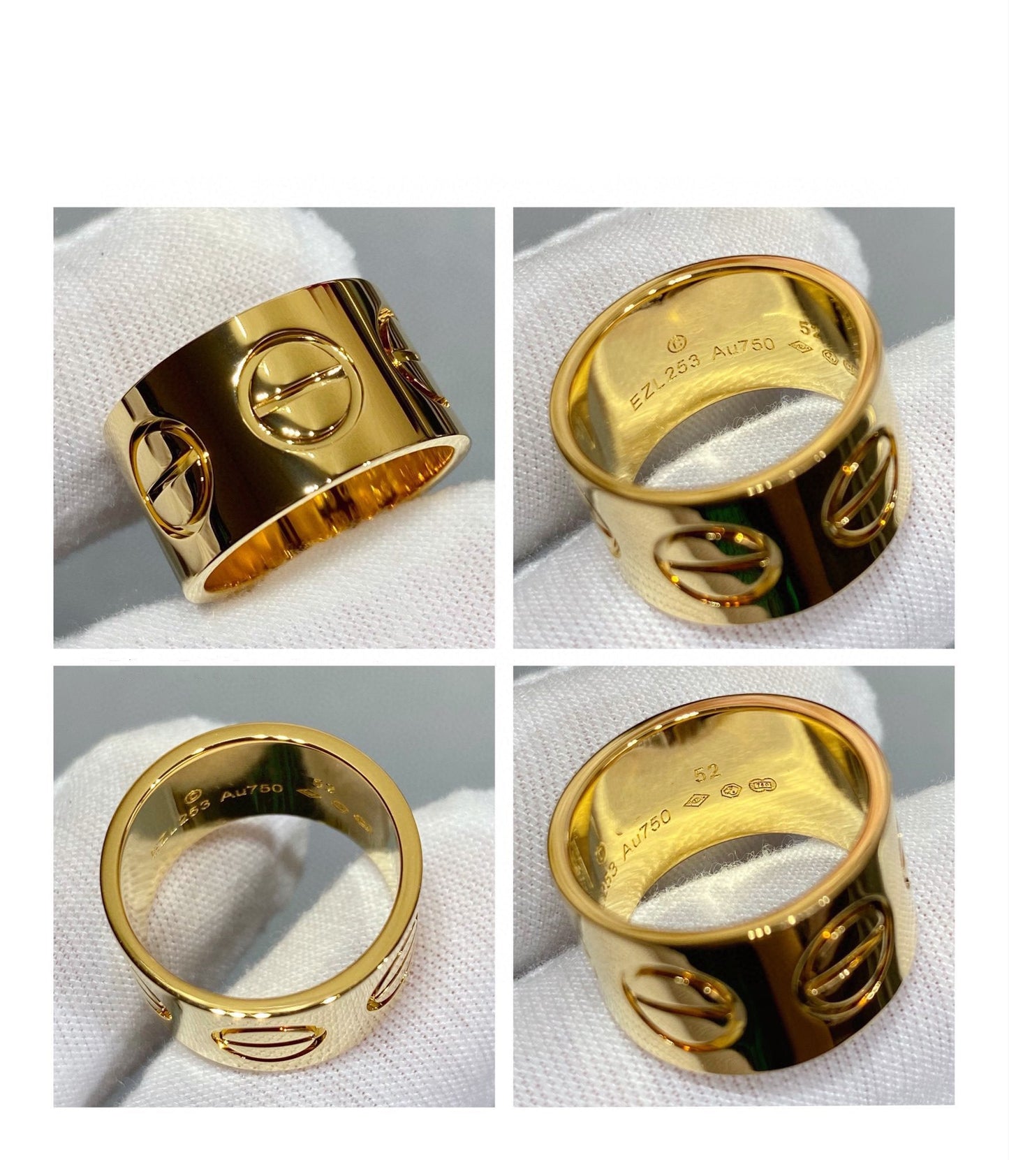 [Opulent Aurora]LOVE 11MM LARGE RING