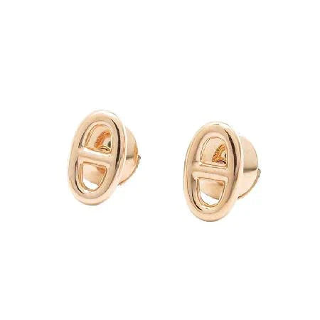 [Opulent Aurora]CHAINE SMALL EARRINGS GOLD AND SILVER