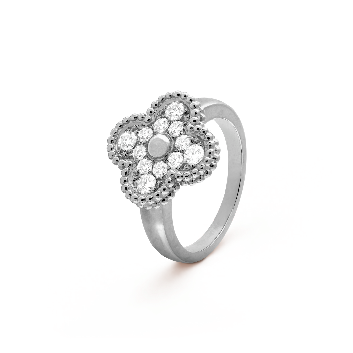 [Opulent Aurora]CLOVER DIAMOND RING