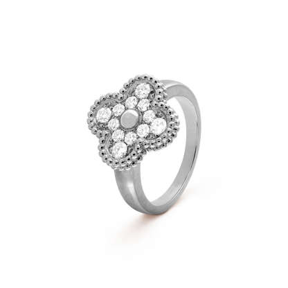 [Opulent Aurora]CLOVER DIAMOND RING