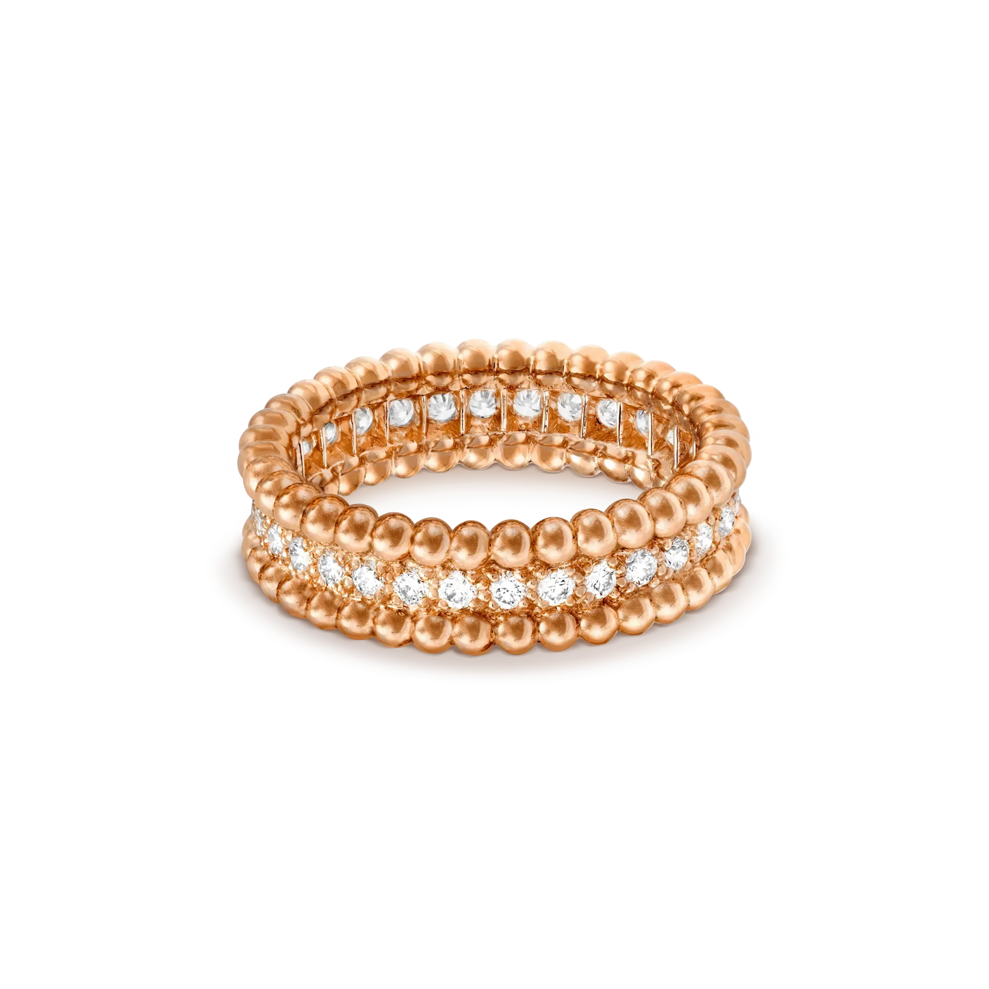 [Opulent Aurora]PERLEE DIAMOND ROSE GOLD RING