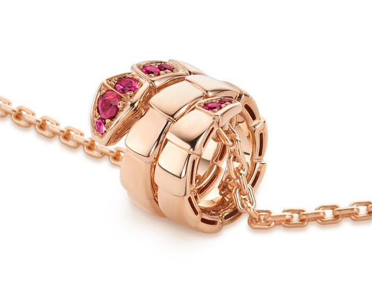 [Opulent Aurora]SERPENTI PEDANT NECKLACE