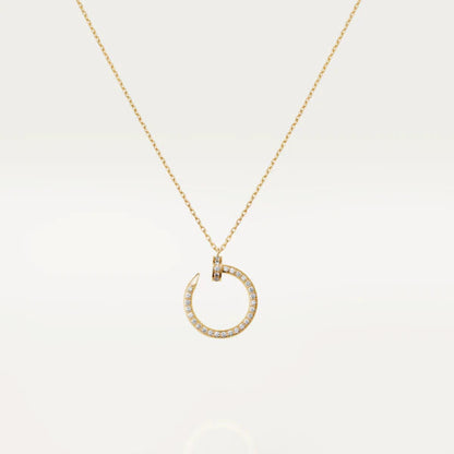 [Opulent Aurora]JUSTE NECKLACE GOLD DIAMONDS