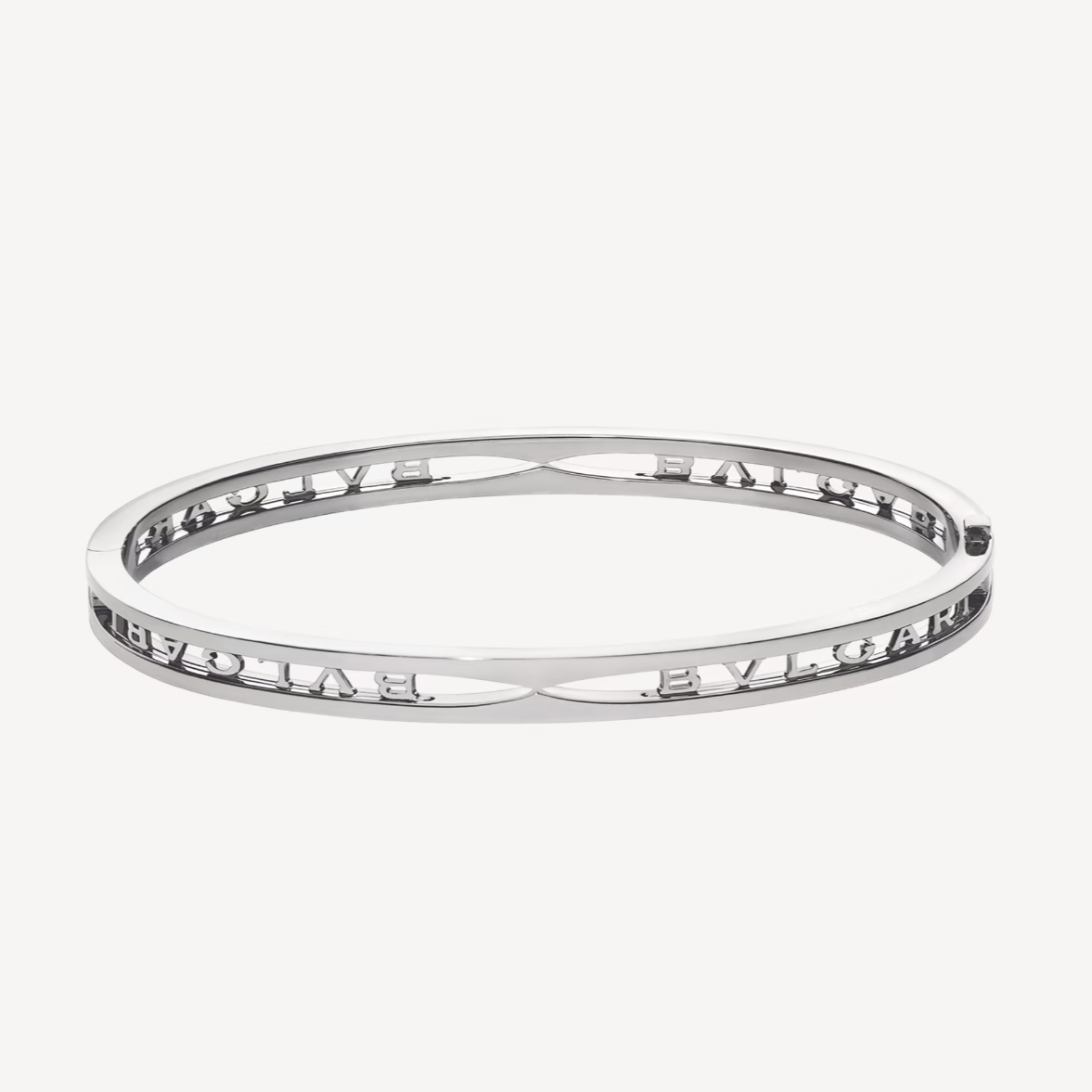 [Opulent Aurora]ZERO 1 SPIRAL LOGO SILVER BRACELET