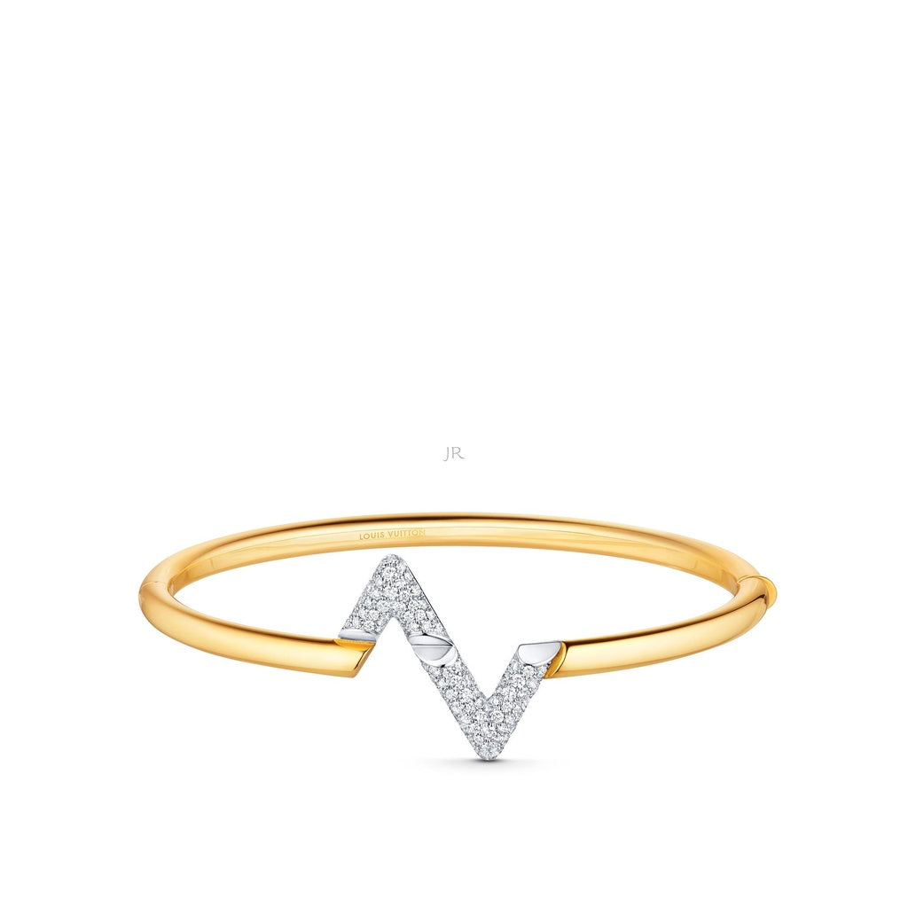 [Opulent Aurora]VOLTE UPSITE DOWN GOLD DIAMOND BRACELET