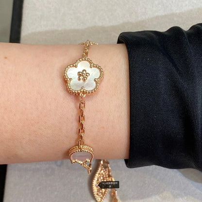 [Opulent Aurora]LUCKY SPRING 5 MOTIF BRACELET