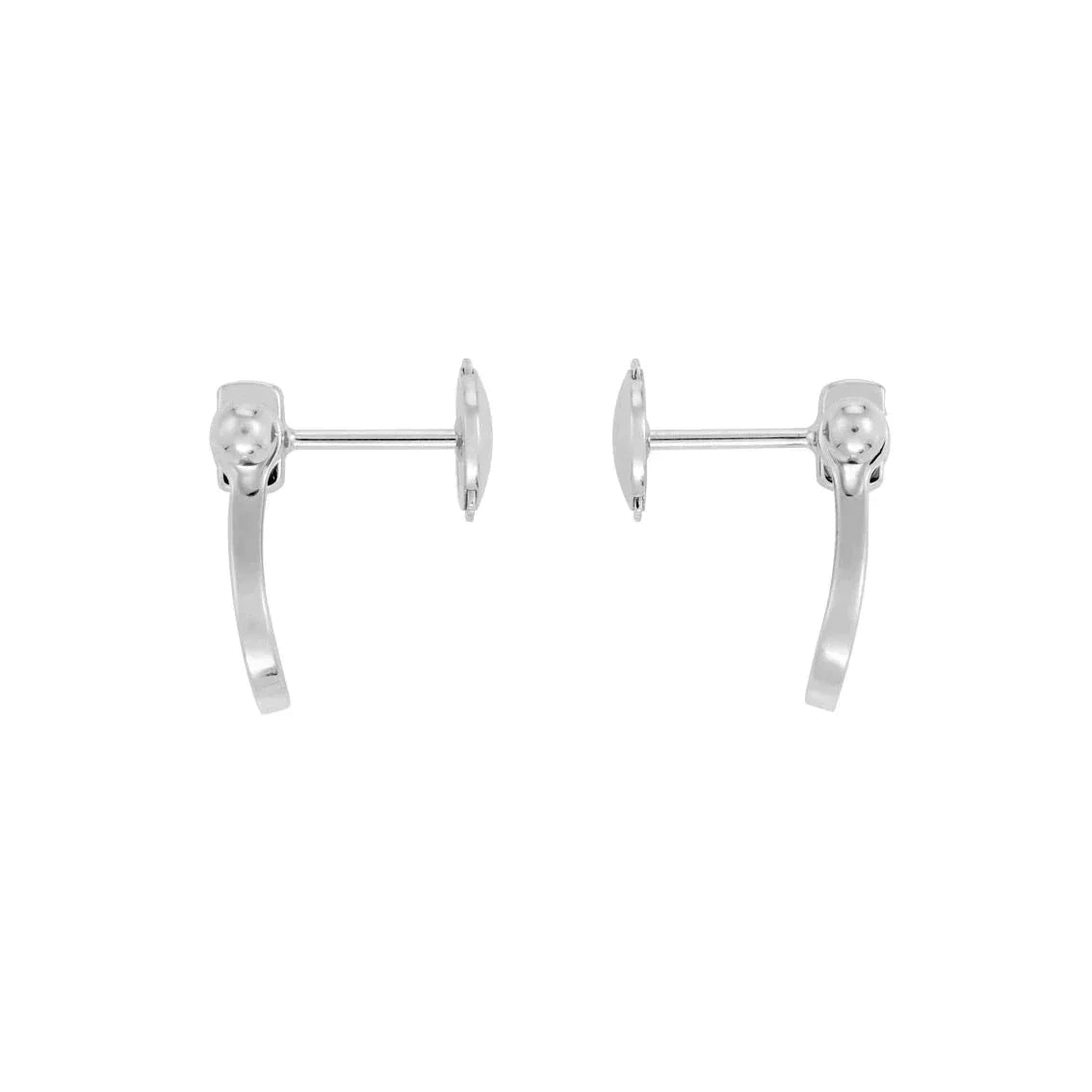 [Opulent Aurora]FORCE 10 FULL DIAMOND STUD EARRINGS MINI MODEL