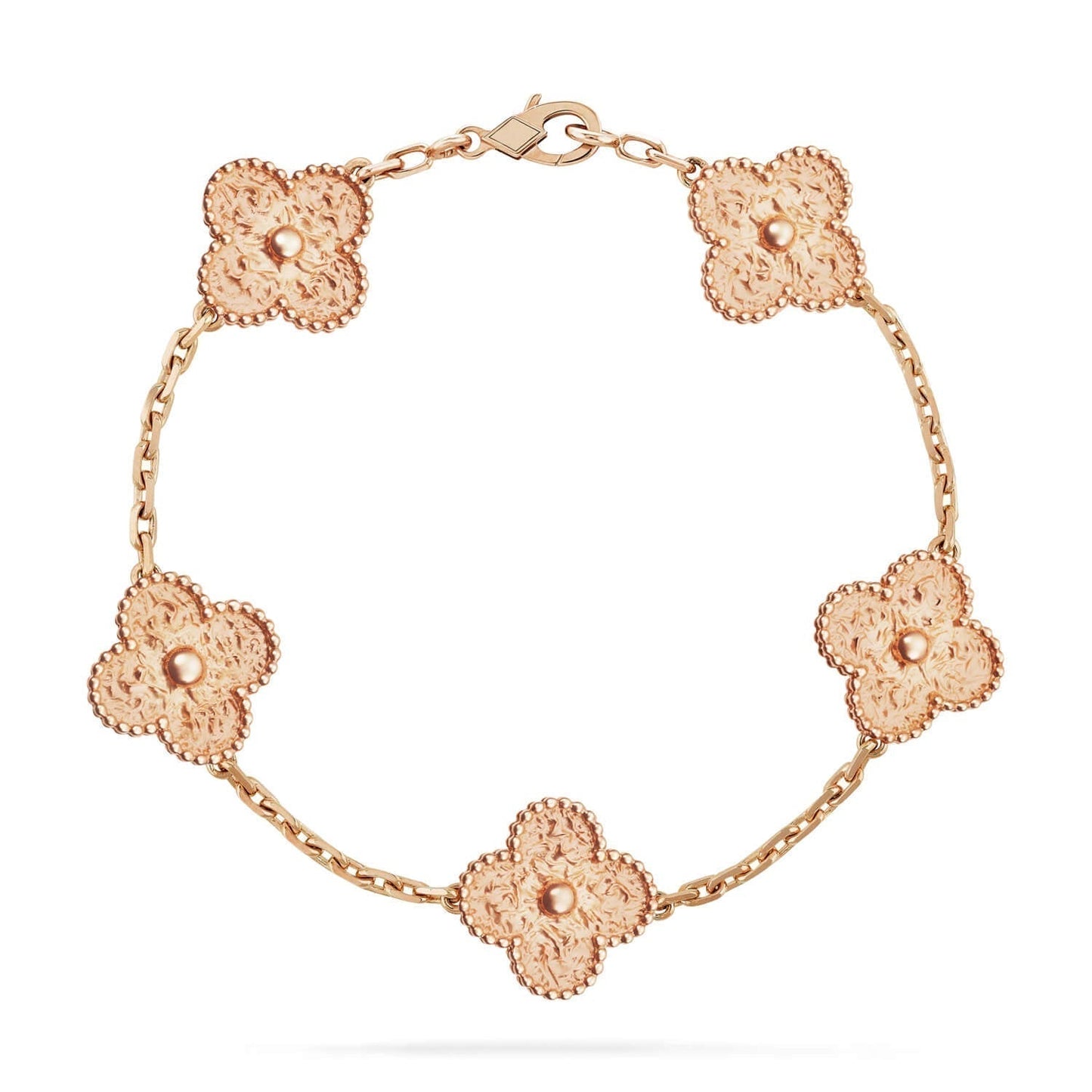 [Opulent Aurora]CLOVER 5 MOTIFS BRONZING BRACELET