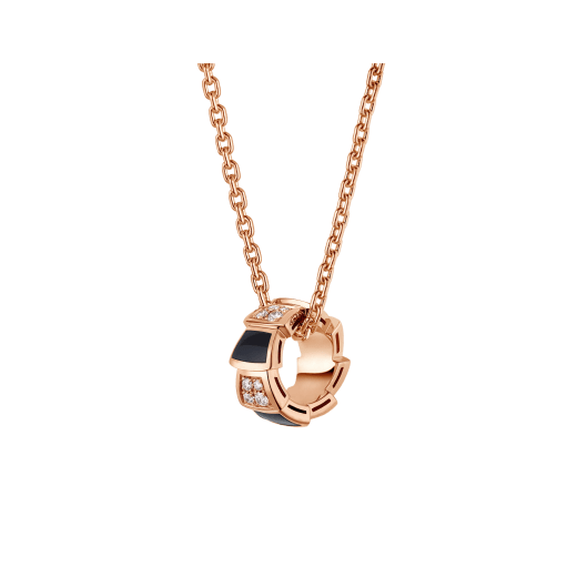 [Opulent Aurora]SERPENTI PEDANT DIAMOND NECKLACE