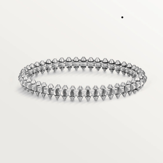 [Opulent Aurora]CLASH SILVER BRACELET