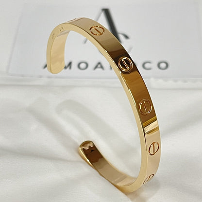 [Opulent Aurora]LOVE BRACELET 6.1MM OPEN CUFF