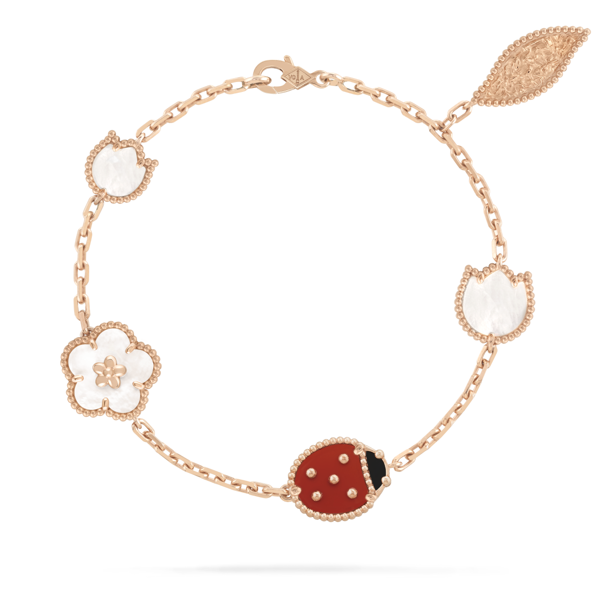 [Opulent Aurora]LUCKY SPRING 5 MOTIF BRACELET