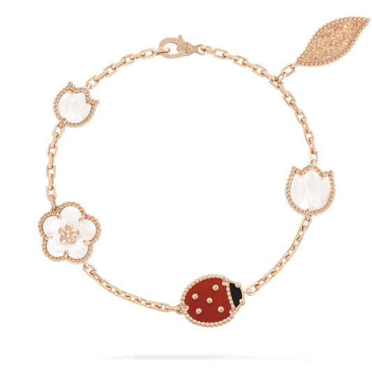 [Opulent Aurora]LUCKY SPRING 5 MOTIF BRACELET