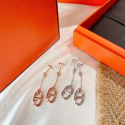 [Opulent Aurora]CHAINE TASSEL EARRINGS