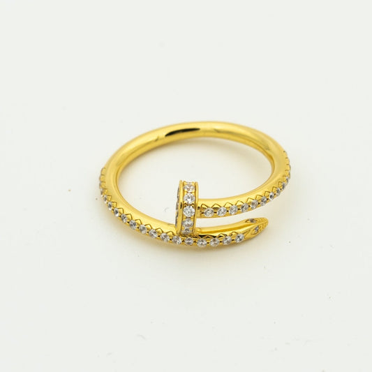 [Opulent Aurora]JUSTE RING 1.8MM GOLD DIAMONDS