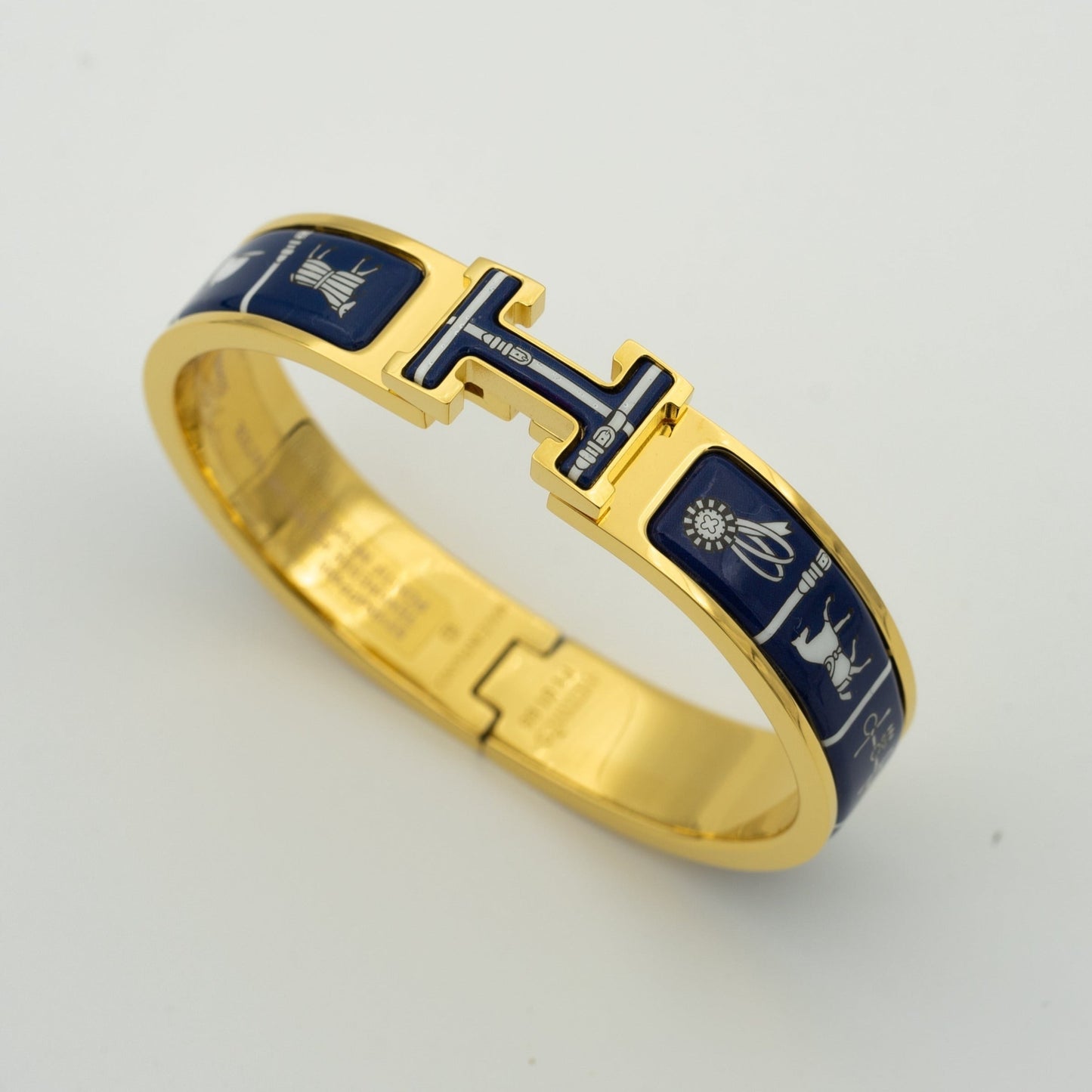 [Opulent Aurora]H BRACELET BLUE CERAMIC