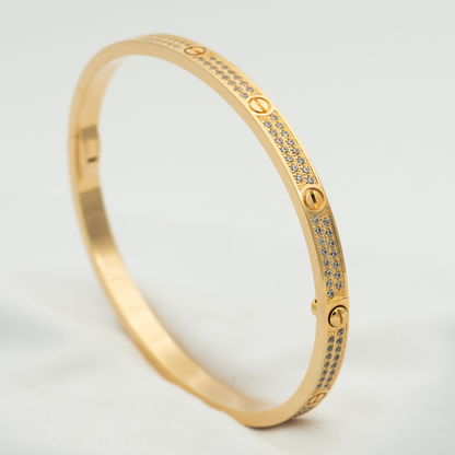 [Opulent Aurora]LOVE BRACELET 3.65MM DIAMOND-PAVED