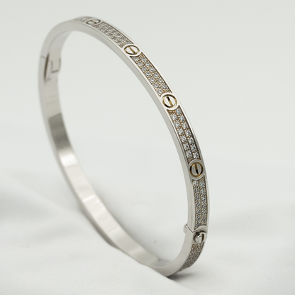 [Opulent Aurora]LOVE BRACELET 3.65MM DIAMOND-PAVED