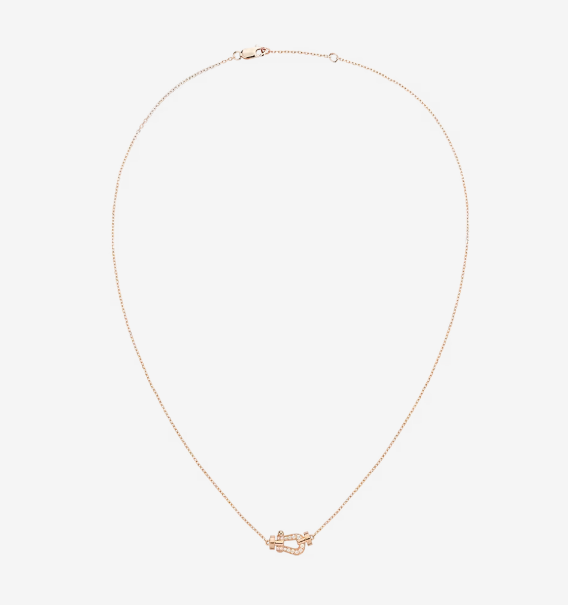 [Opulent Aurora]FORCE 10 DIAMOND PINK GOLD NECKLACE MINI MODEL