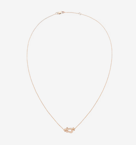 [Opulent Aurora]FORCE 10 DIAMOND PINK GOLD NECKLACE MINI MODEL