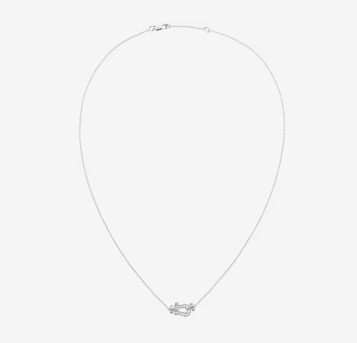 [Opulent Aurora]FORCE 10 DIAMOND SILVER NECKLACE MINI MODEL